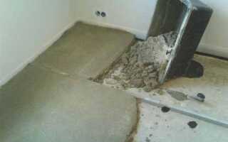 Подготовка пола для укладки плитки своими руками