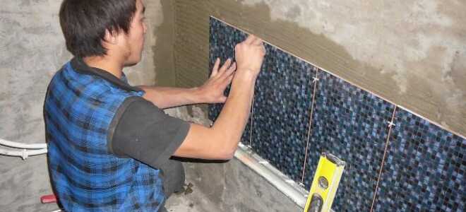 Стоимость укладки плитки в ванной