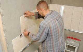 Укладка плитки на стену своими руками. Как правильно положить плитку?