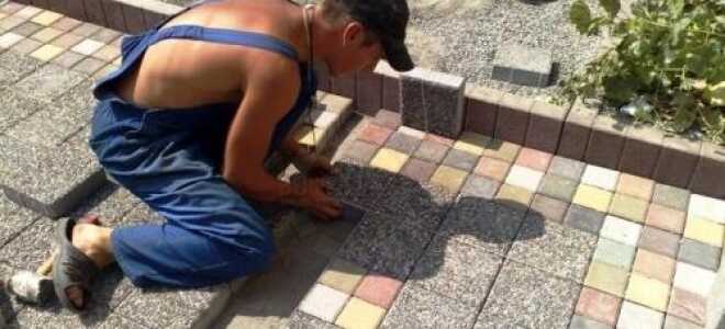 Сколько стоит положить тротуарную плитку? Как можно сэкономить?