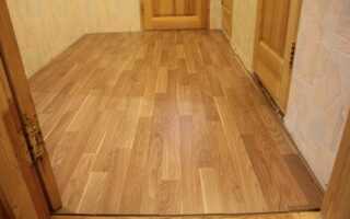 Укладка ламината в коридоре