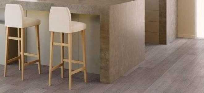 Серый ламинат в интерьере. Фото