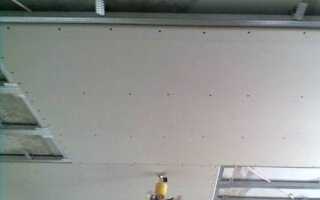 Монтаж гипсокартона на потолок своими руками