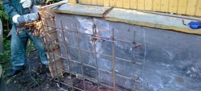 Ремонт старого фундамента