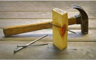 Расчет гвоздей