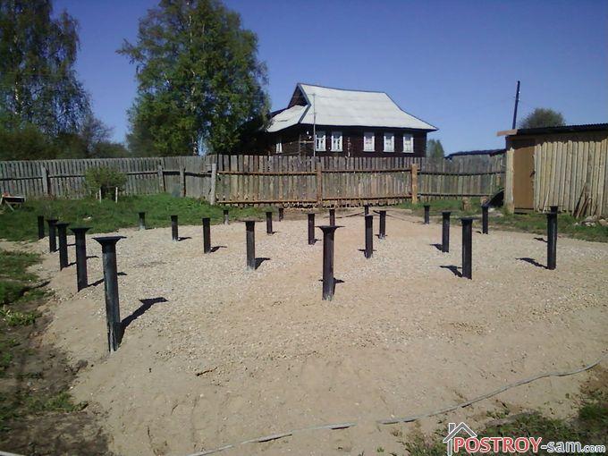 Свайный фундамент