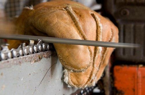 Заточка цепи бензопилы своими руками