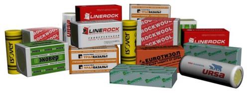 Материалы для утепления дома