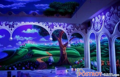 3D-фотообои для детской комнаты