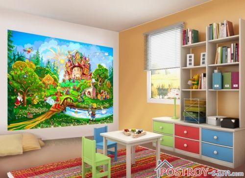 Фотообои для детской комнаты