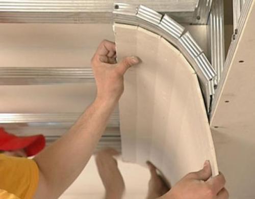 Работа с гипсокартоном