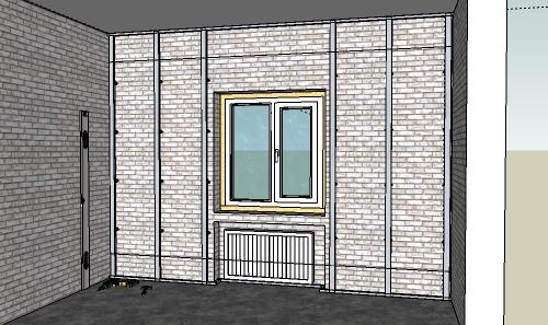 Как обшить стены гипсокартоном. Фото 10