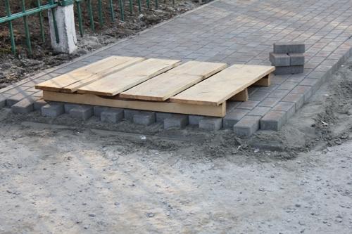 Технология укладки тротуарной плитки