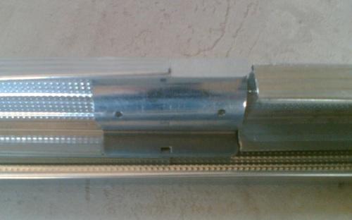 Удлинение несущих профилей