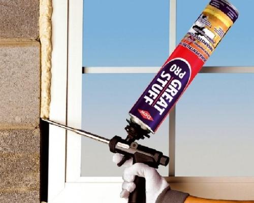 Преимущества монтажной пены