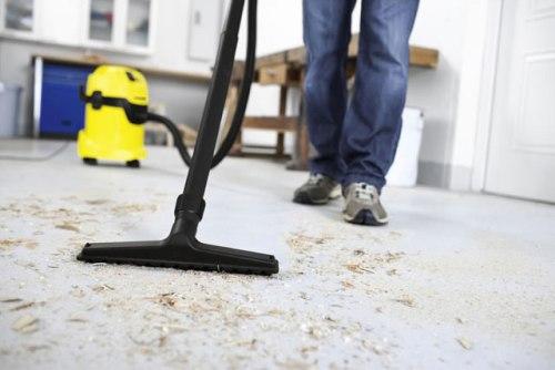 Очистка пола перед укладкой линолеума
