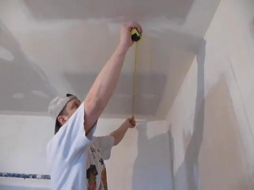 Замеряем длину первой полосы