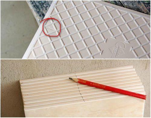 Метка плитки