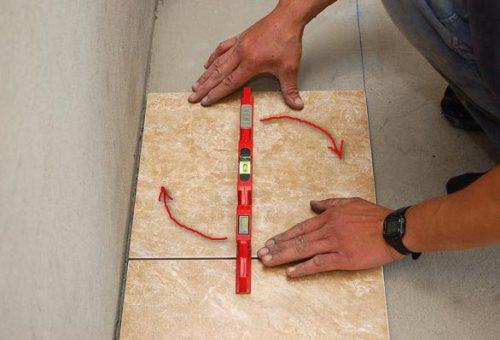 Способ укладки плитки