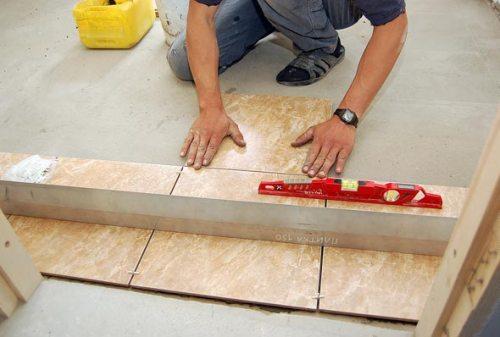 Второй ряд плитки