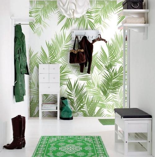 Выбор обоев для прихожей